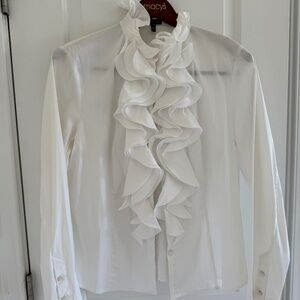 Escada Ruffled Blouse